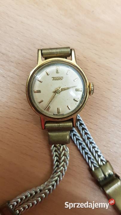 Złoty Tissot Art Deco Vintage Chorzów