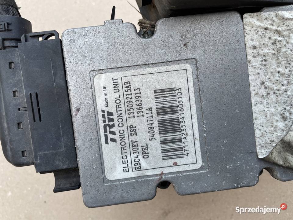 13663913 pompa sterownik abs opel vectra c zachodniopomorskie Szczecin