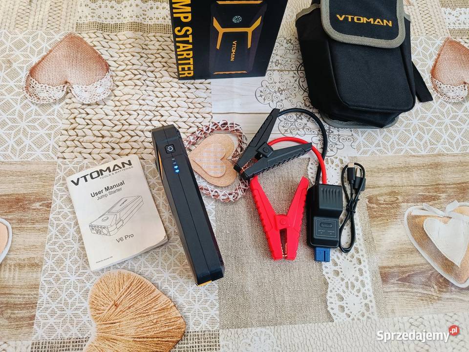 Jump Starter Rozruch Booster awaryjny urządzenie