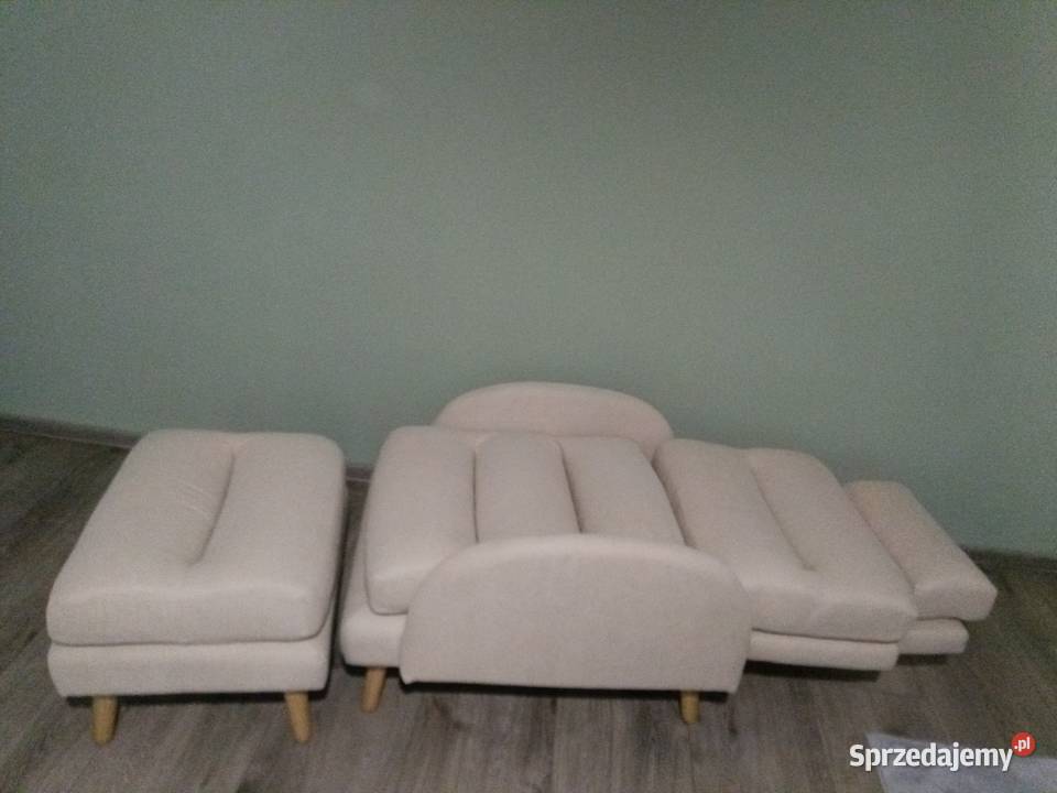 Fotel z podnóżkiem Gniezno