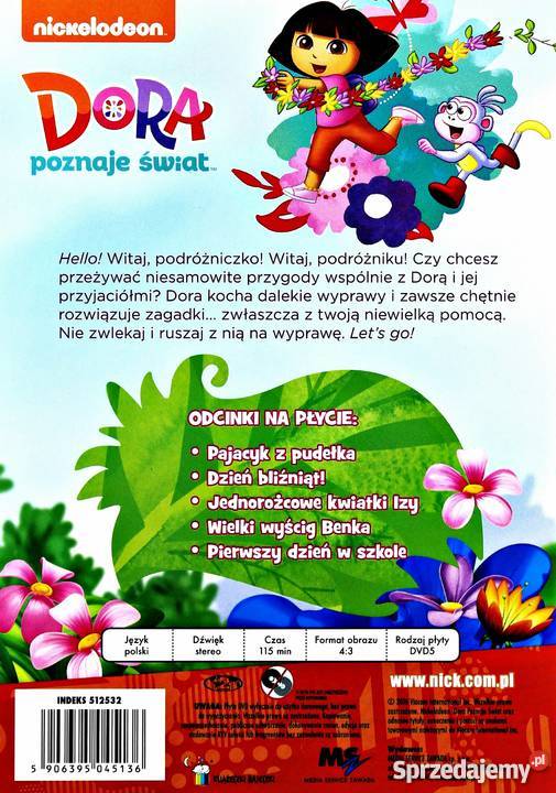 DORA POZNAJE ŚWIAT PAJACYK Z PUDEŁKA Kalisz