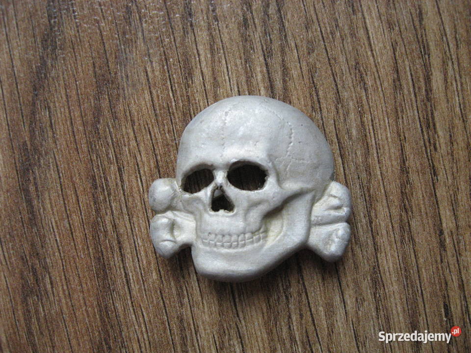 Odznaka niemiecka 2 wojna czaszka ss Kraków