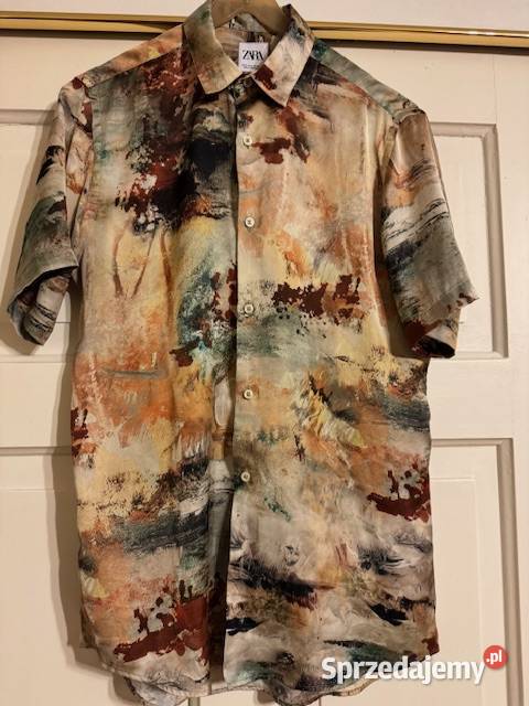 Zara koszula męska S z krótkim rękawem Częstochowa