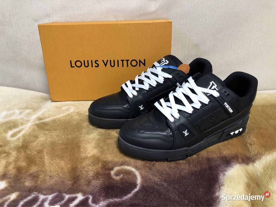 Buty louis vuitton trainer 3846 pudełko trampki kolorowy Sportowe Warszawa