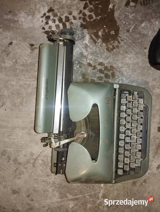 Stara maszyna do pisania kolekcjonera Antykwariat Lubin sprzedam