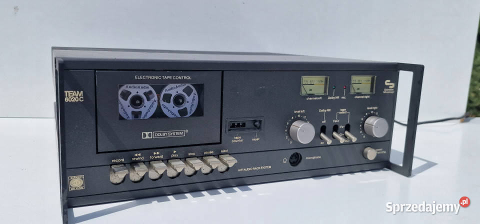Team 6020C magnetofon deck schneider Międzychód
