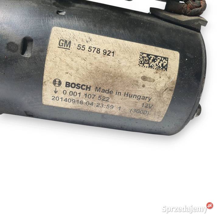 ROZRUSZNIK Opel Corsa D E Adam Astra 12 14 Bosch Chełm