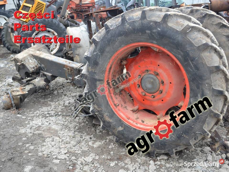 Fendt 380 GT części skrzynia biegów most przedni sprzedam