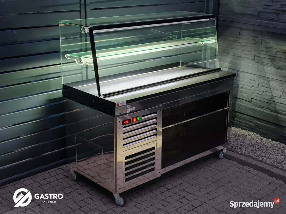 Witryna chłodnicza ekspozycyjna z chłodniczym Ostrów Wielkopolski