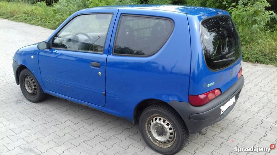 Fiat Seicento Van 11 LPG Sprawny kupiony w polskim salonie Katowice