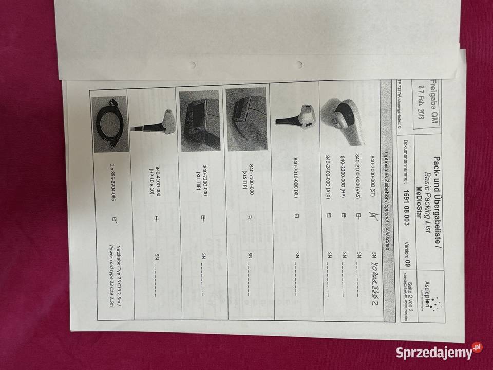 Medyczny LASER DIODOWY DO DEPILACJI MEDIOSTAR Wrocław
