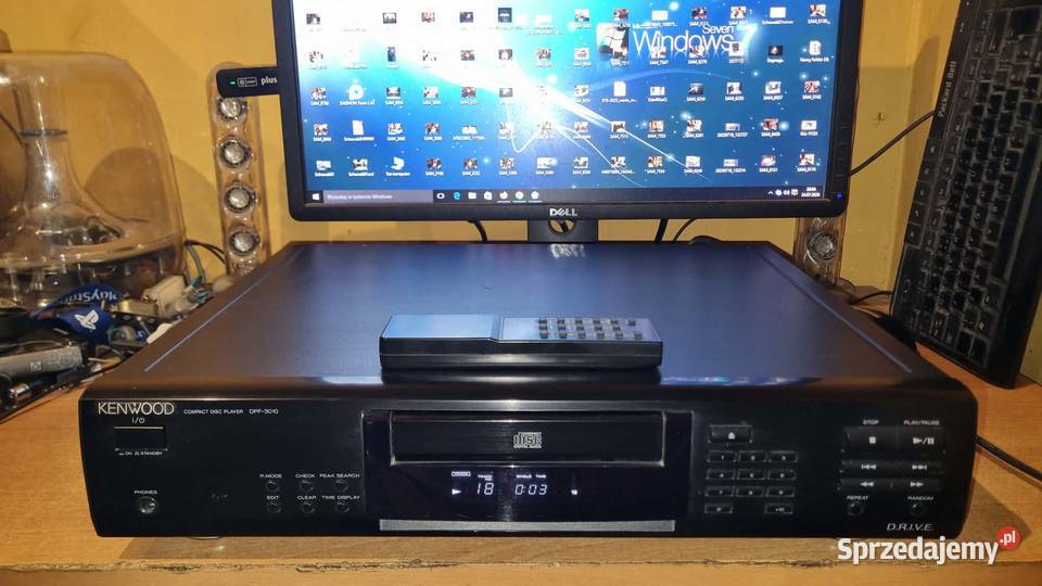Odtwarzacz Kenwood DPF3010 DRIVE z pilotem Warta
