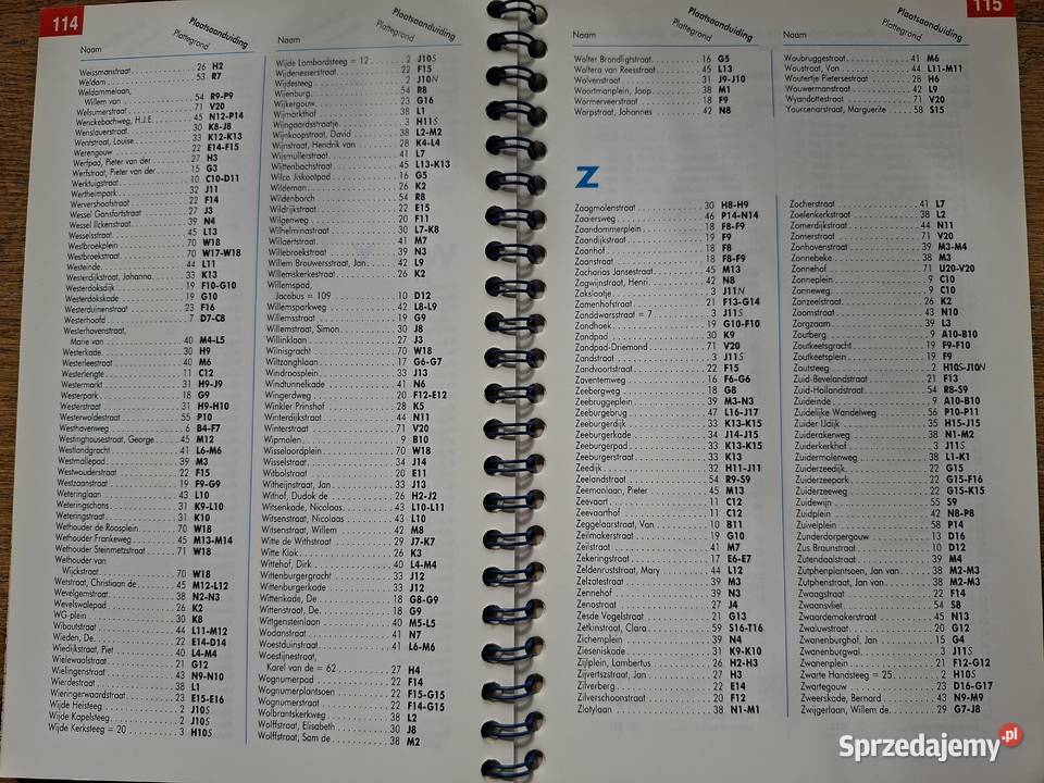 Amsterdam Michelin 1 15 000 wyd w 6 językach Kraków sprzedam