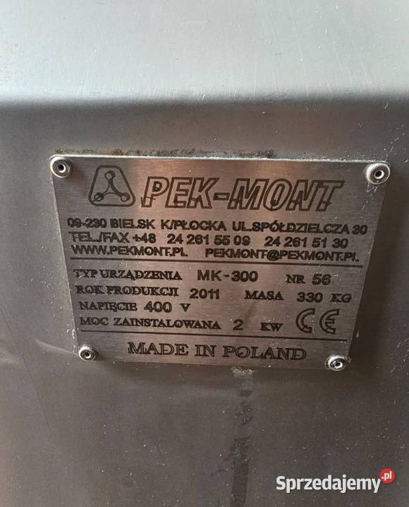 Myjka do kijów wędzarniczych sprzedam
