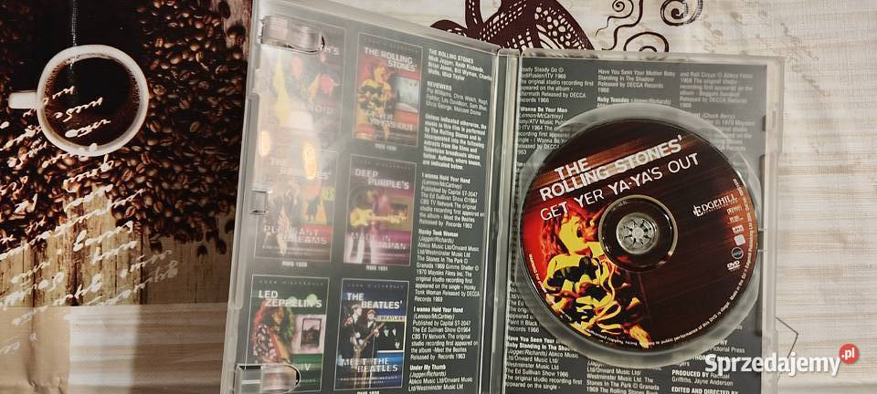 Mega Gratka Fana The Rolling Stones DVD Get Yer Płyty i kasety Wąbrzeźno