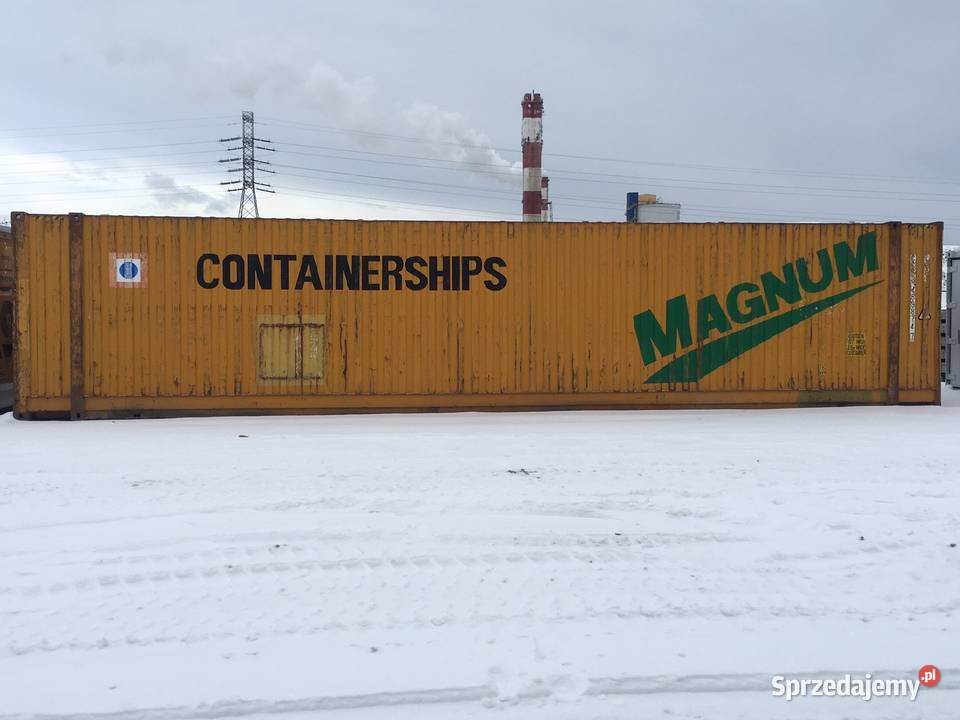 Kontenery morskiemagazynowe 45HCPW sprzedam