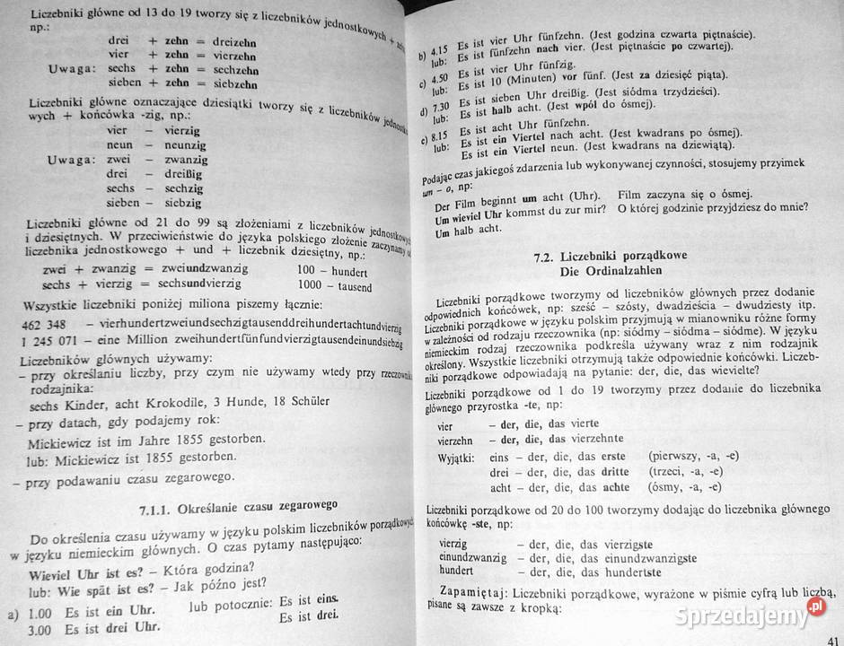 Grammatik Kein Problem Cz 1 E Reymont E Tomiczek Chełm sprzedam