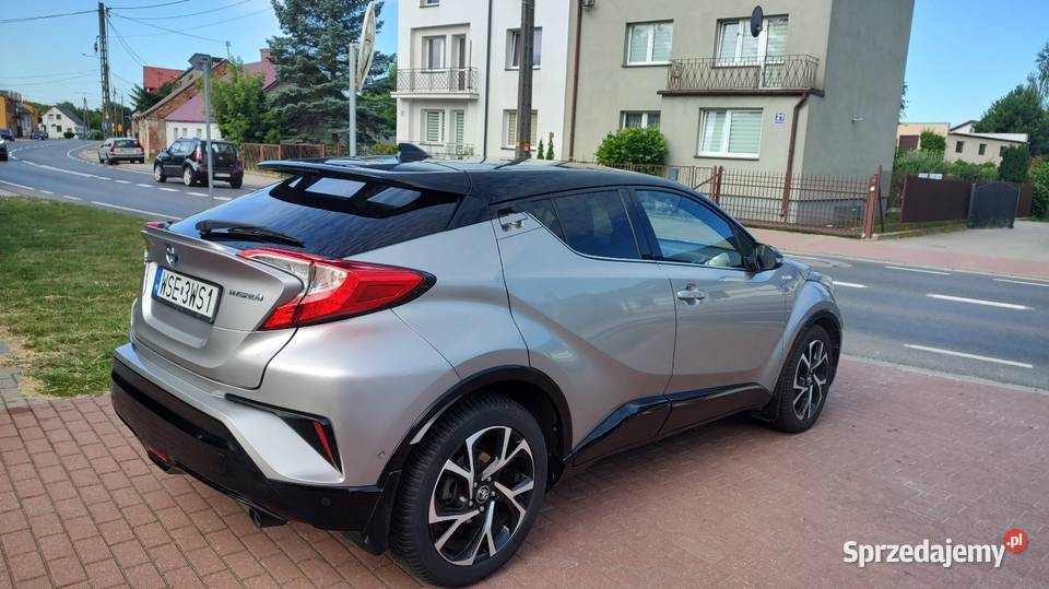 Toyota Chr 18 hybrid wersja premium 2018 przyciemniane szyby mazowieckie Sierpc
