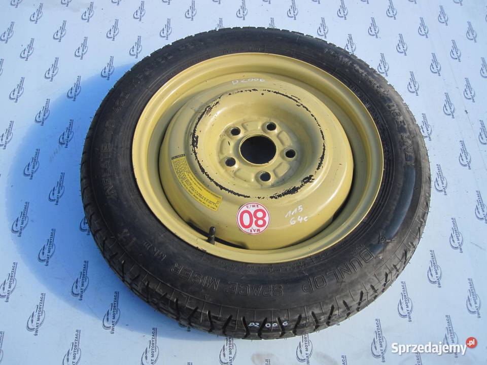 HONDA HRV FIAT SEDICI SUZUKI SX4 koło dojazdowe