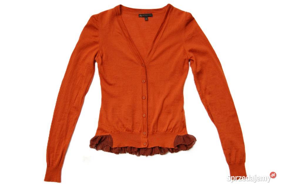 Burberry włoski kardigan sweterek damski S XS Lublin