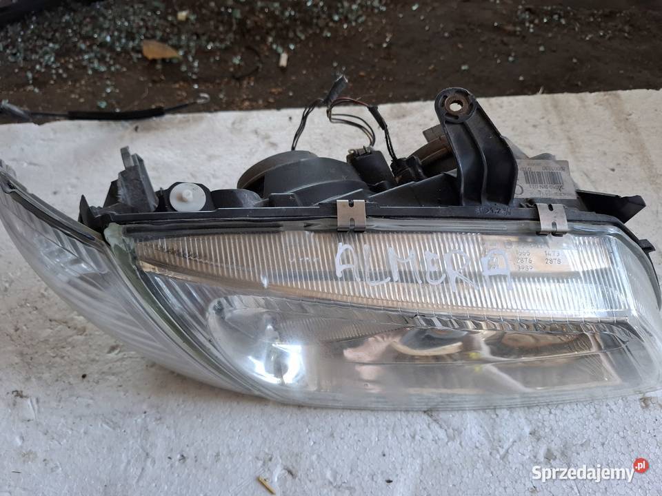 Lampa Prawa Przód Nissan Almera Wisznice