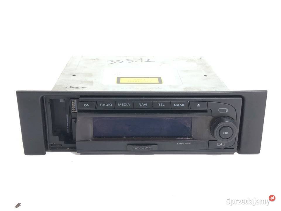 RADIO NAWIGACJA BECKER CASCADE AUDI A4 B7 BE7946 osobowe