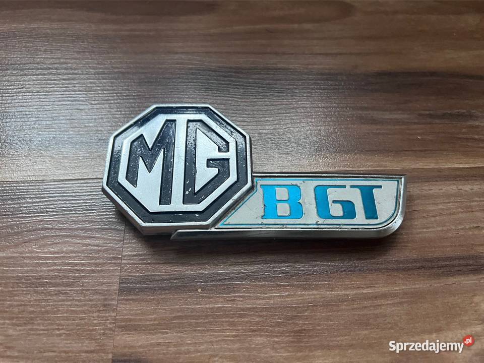 Logo bagażnika do MG MGB GT i GT V8 osobowe Świebodzin