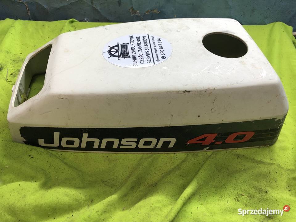 Czapa silnika zaburtowego Johnson 4 2 T wielkopolskie sprzedam