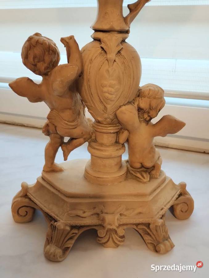 Figurka lampa świecznik vintage ASntini Wieliczka sprzedam