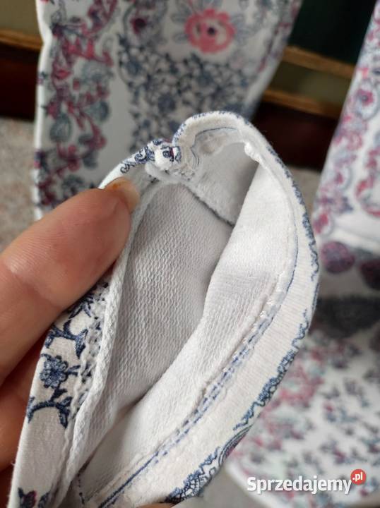Made in Italy spodnie legginsy dresy azteckie fioletowy Kielce