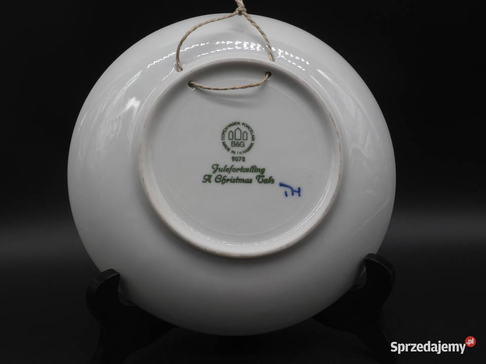 Talerz kolekcjonerski Bing Grondahl BG Kopenhaga Raszków