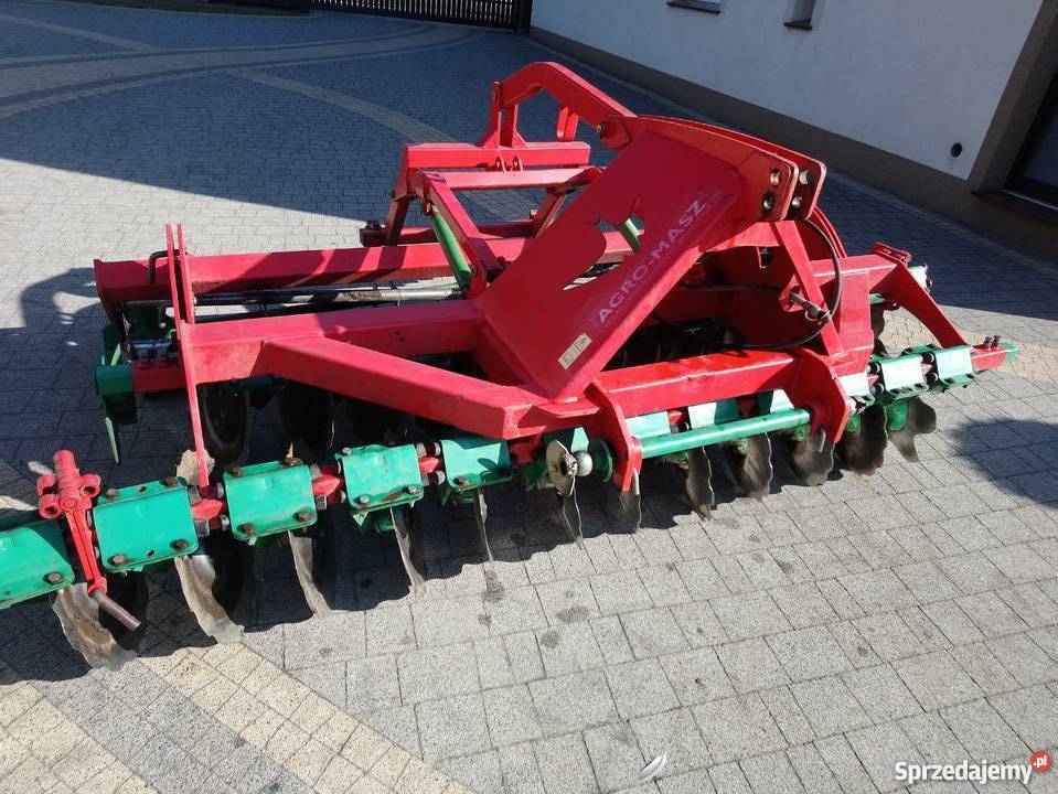 Agregat talerzowy agromasz 3m nieuszkodzony