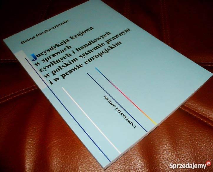 JURYSDYKCJA W SPRAWACH CYWILNYCH I biznes, nauki ekonomiczne Goleniów