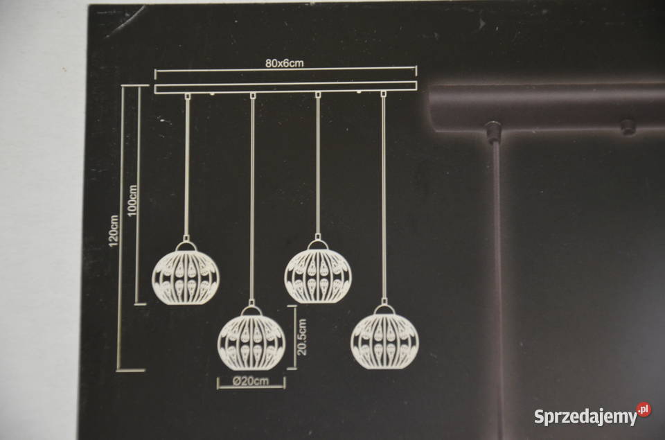 lampa wisząca Globo Hanako kryształy nowoczesna Zamość