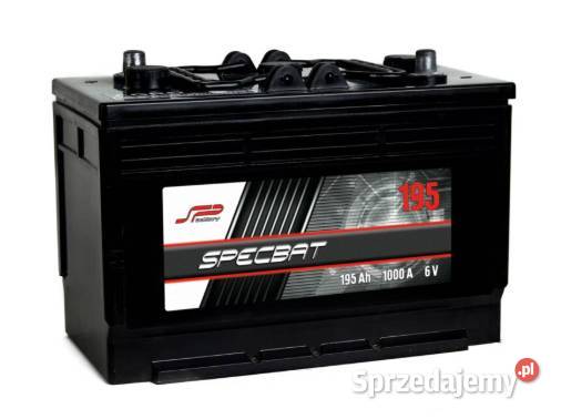 Akumulator 6V 195Ah 1000A EN Specbat Agro lewy