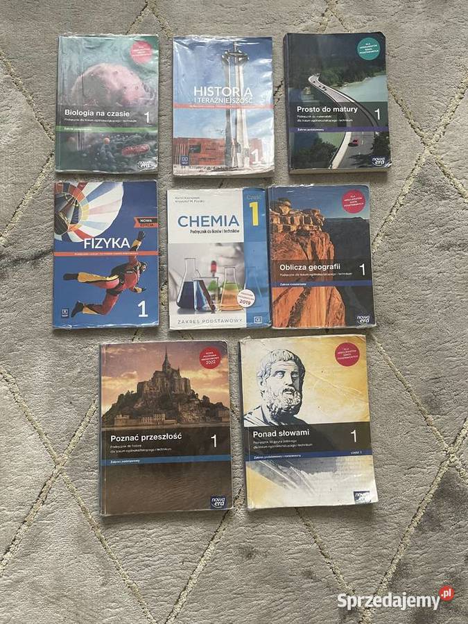 Książki do 1 klasy liceumtechnikum Nadma