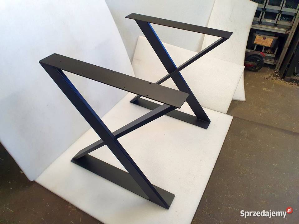 Nogi do stołu biurka stelaż komplet 2 noga loft 70cm Stoły Jeżowe
