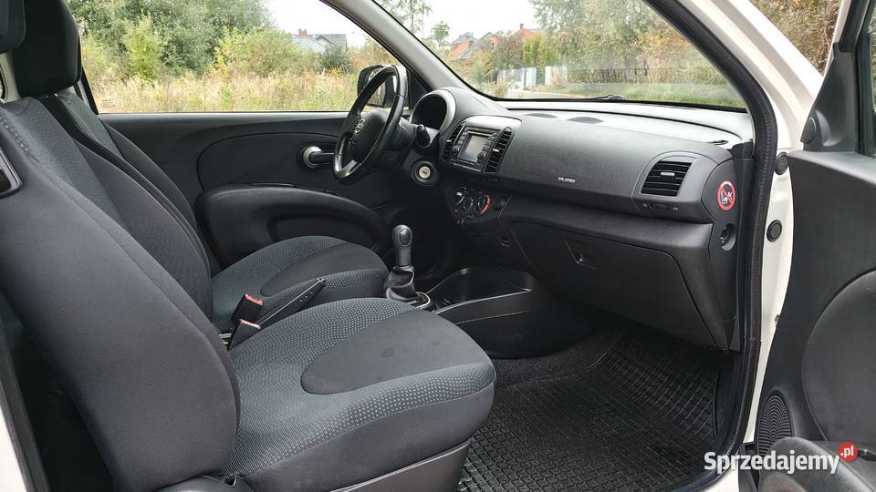Nissan Micra K12 Lift 12 benzyna nawigacja klima Rok produkcji 2010 Rokietnica