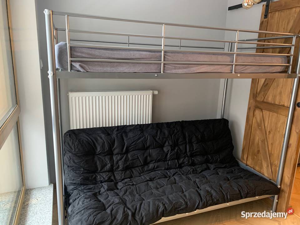 Łóżko na antresoli z rozkładaną kanapą 170cm Wrocław