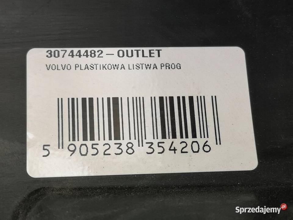 NAKŁADKA PROGOWA PRAWA VOLVO V50 20042012 NOWA