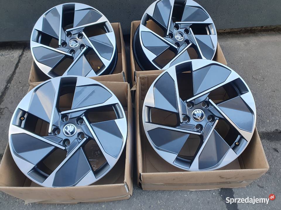 764Alufelgi 5x112 75x18 ET50 Audi Skoda Vw Seat Bąków