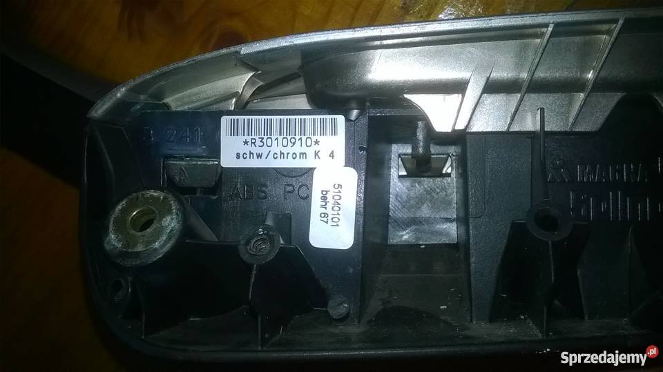 Podłokietnik lewy przód schwarz chrom BMW E46 sprzedam