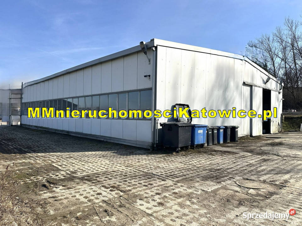 Magazyn do wynajęcia Mysłowice 2 bramy plac parking śląskie