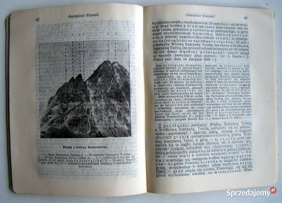 Przewodnik Tatrach cz IIV J Chmielowski Oryginał Limanowa