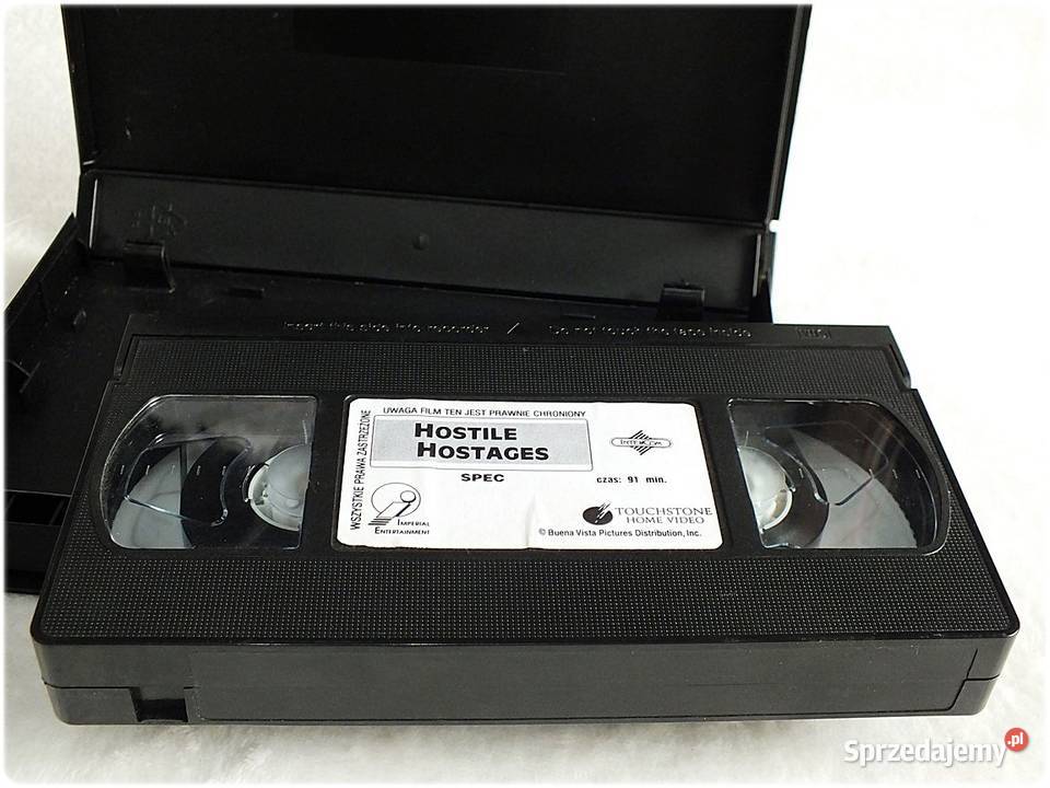 Kaseta VHS Hostile Hostages SPEC Film na Video lubuskie Żary