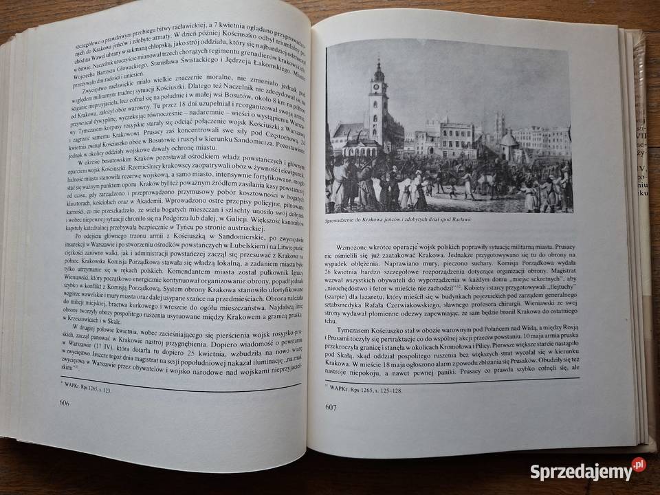 Dziejen KrakowaJ Bieniarzówna JM Małecki t2 i 3 twarda z obwolutą małopolskie Kraków sprzedam
