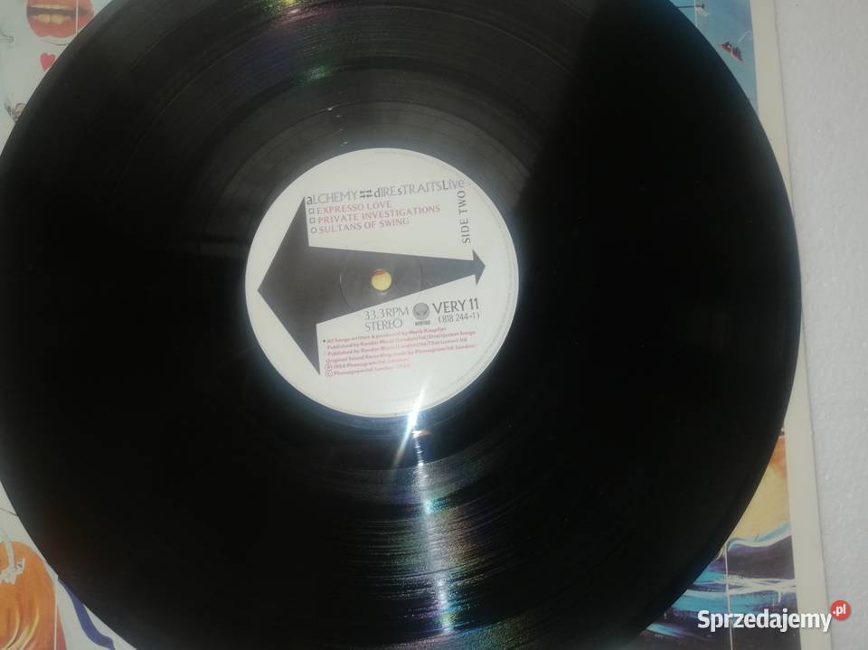 Alchemy 2lp live 1984 NMint Jelenia Góra