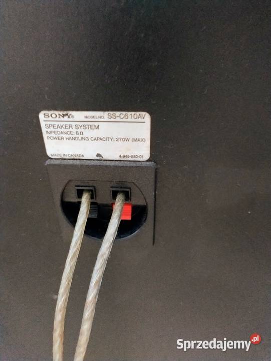 Kolumny Sony z lat 90 w Szczecin sprzedam