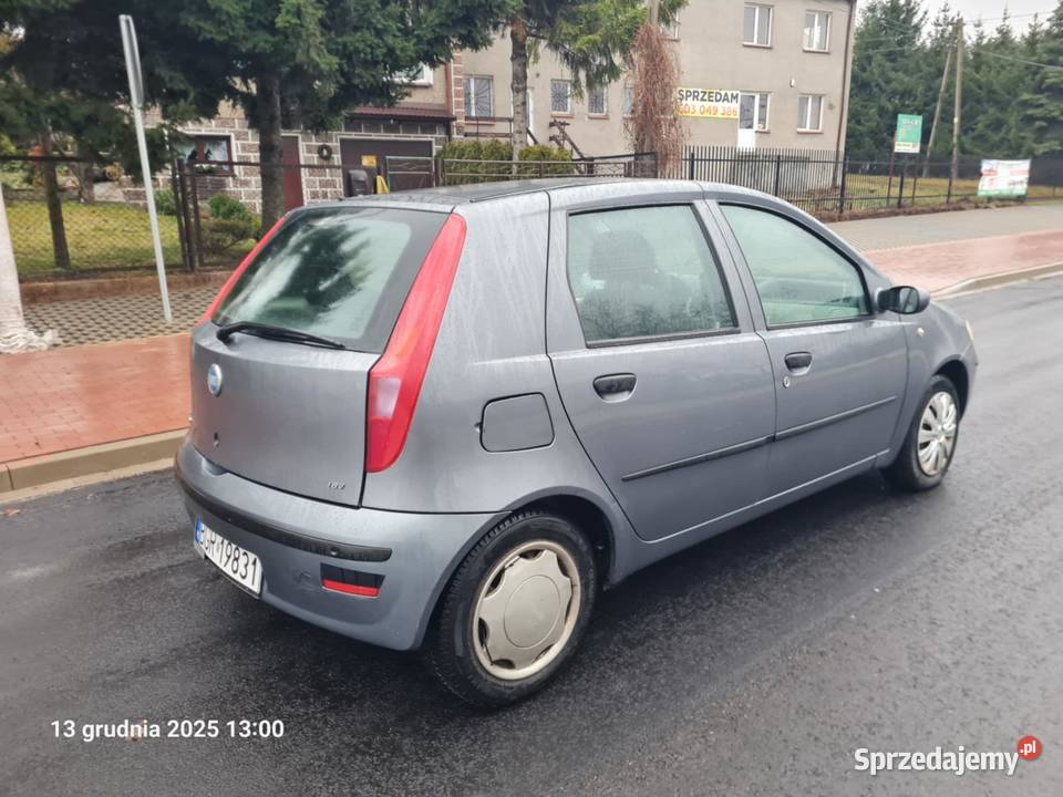 FIAT PUNTO ładny z klimą 2003r Grajewo
