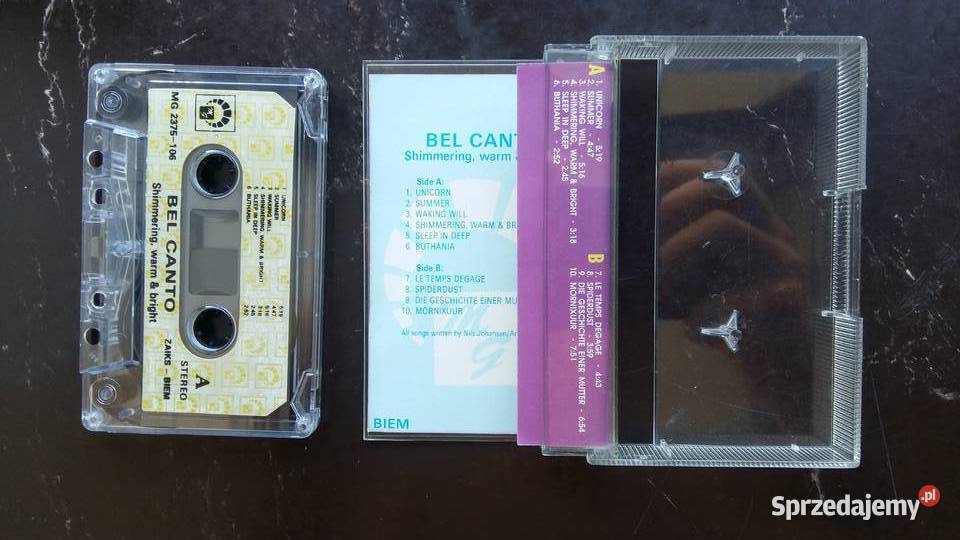 Kaseta magnetofonowa Bel canto Shimmering warm kaseta